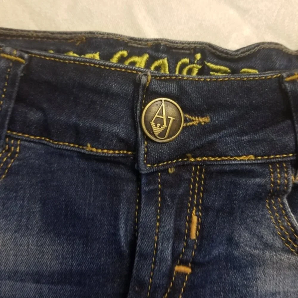 Armani Exchange studded toddler denim skirt toddler size 5 (D18) - Picture 5 of 7